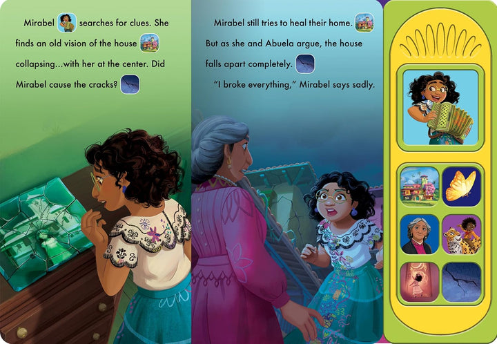 Libro Interactivo Con Sonidos Encanto Disney Para Niños