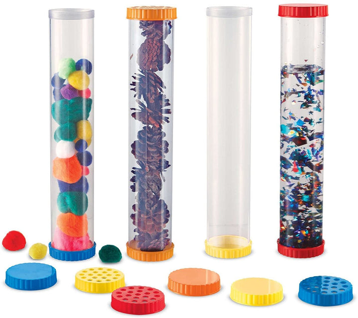 Juego Tubos Sensoriales Para Ciencia Para Niños