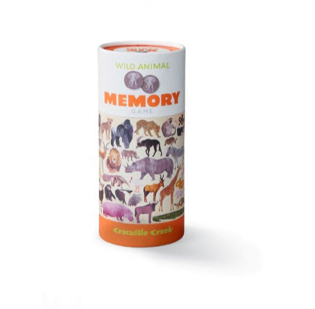Juego de memoria Animales salvajes