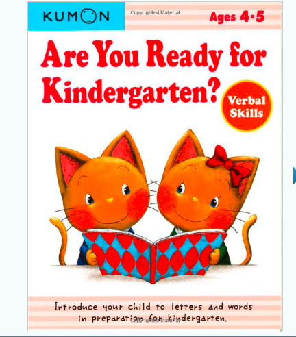 Libro Kumon Are You Ready For Kindergarten Verbal Skills