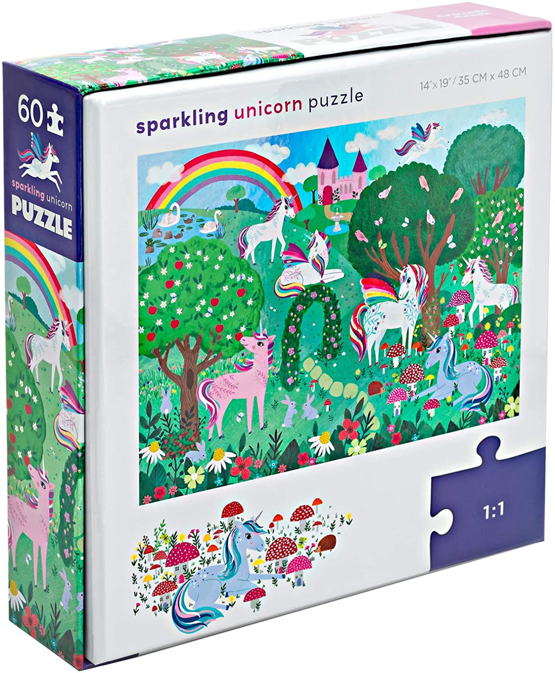 Rompecabezas 60 Piezas Parque de los Unicornios