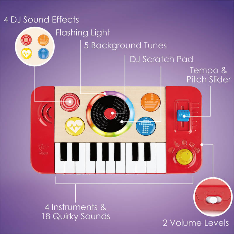 Estudio DJ De Mezcla Y Toca Discos