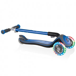 Patineta Elite Deluxe Azul con Luces