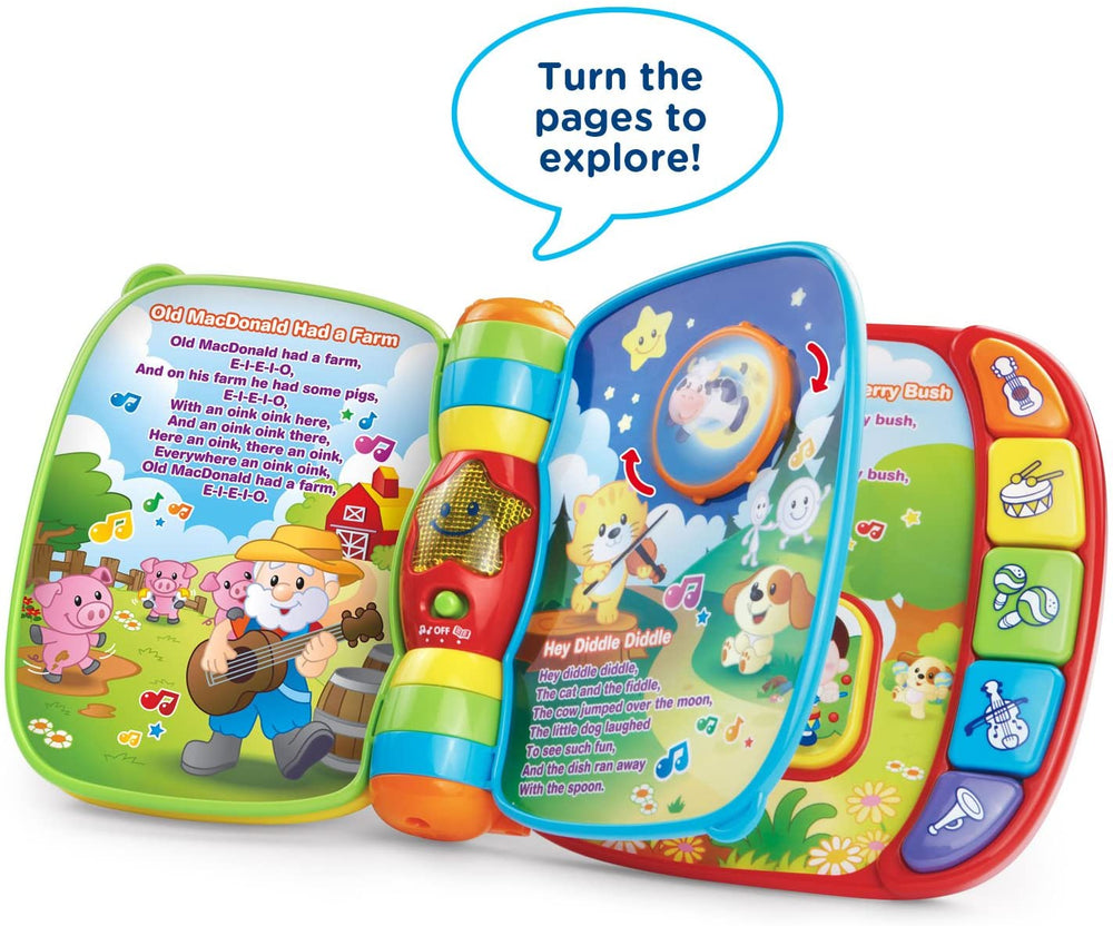 Libro Didáctico Para Bebé Música y Sonidos