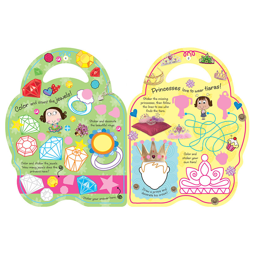 Libro De Actividades My Princess Sticker Activity Purse