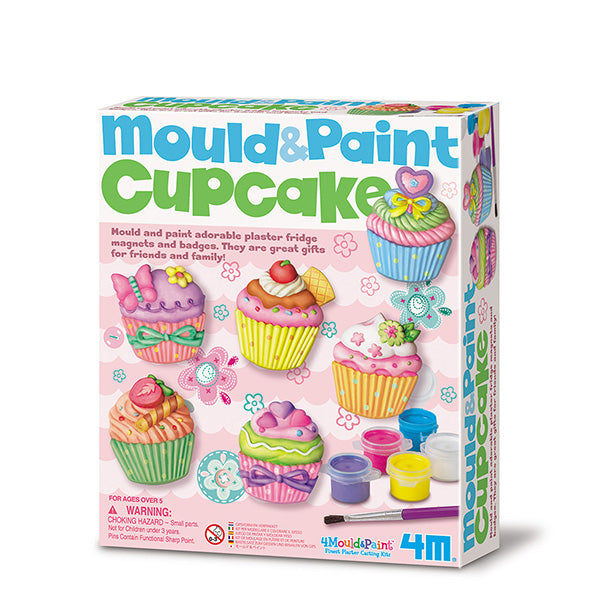 Set de Manualidades Moldea y Pinta Cupcake