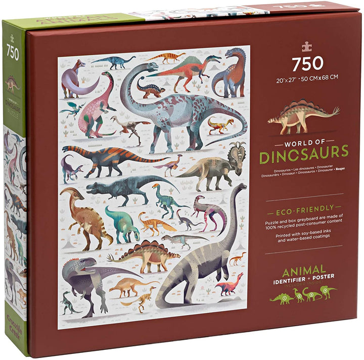 Rompecabezas 750 Piezas Dinosaurios
