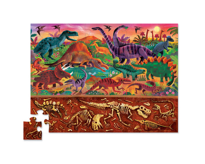 Rompecabezas 48 piezas Los dinosaurios