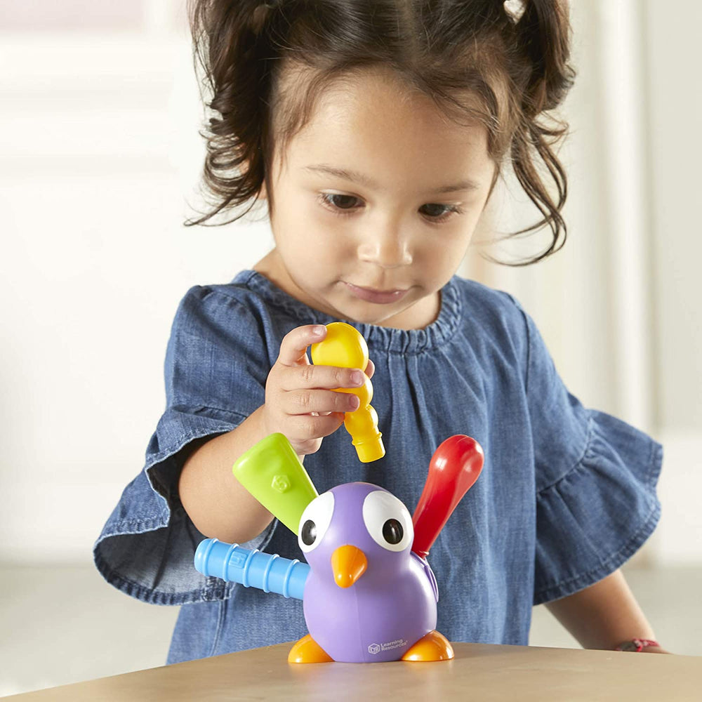 Juego De Motricidad Fina Pedro El Pavo Real Para Niños