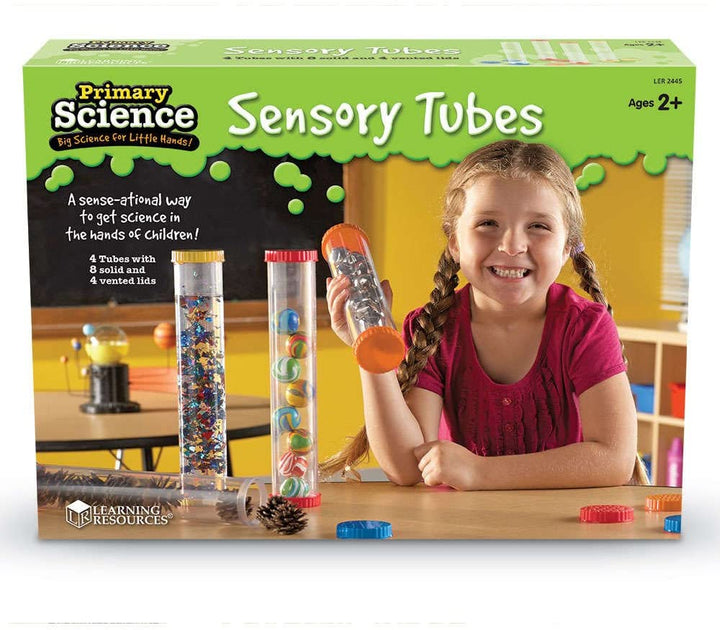 Juego Tubos Sensoriales Para Ciencia Para Niños