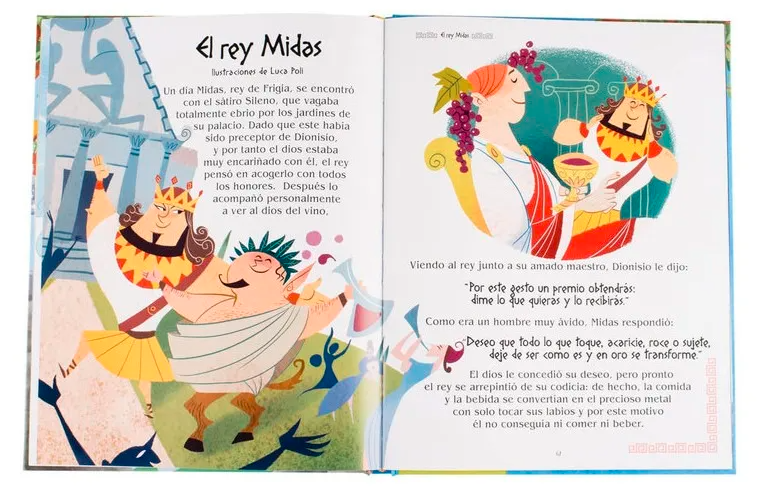 Libro Infantil Historias Mitológicas