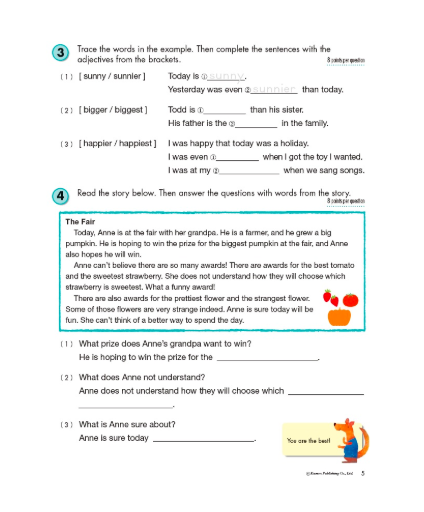 Libro Kumon Reading grade 3
