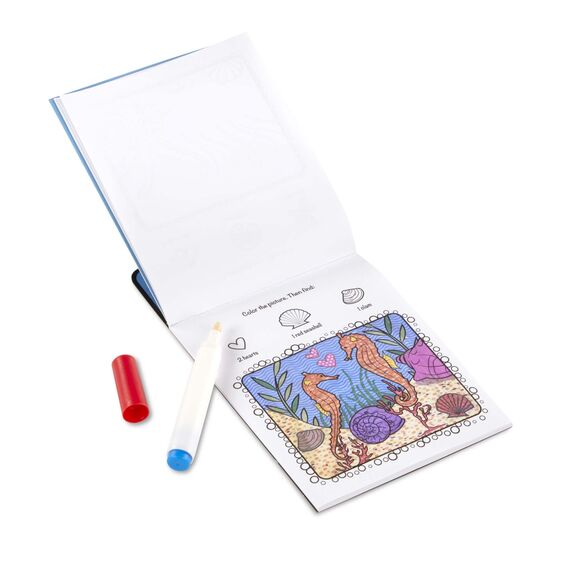 Libro para colorear Vida en el océano