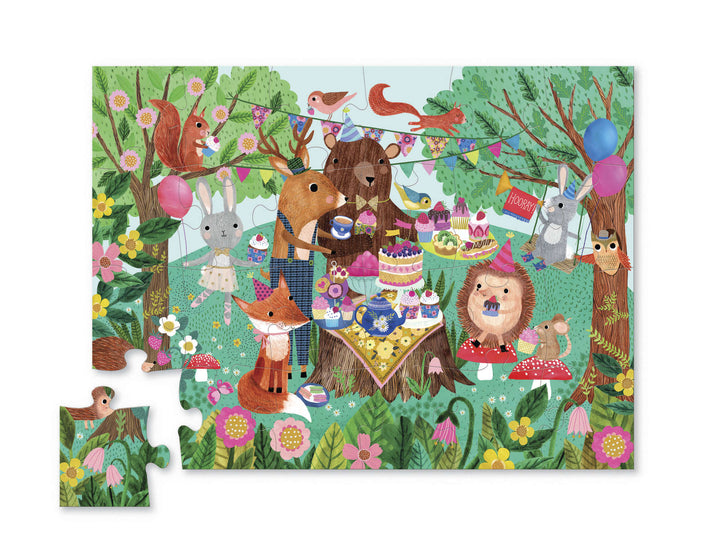 Rompecabezas X 24 pc jardin