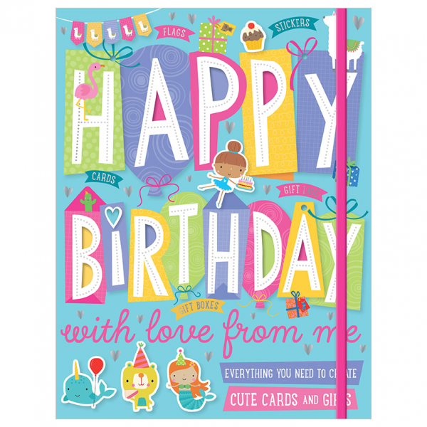 Libro de Actividades Happy Birthday With Love From Me