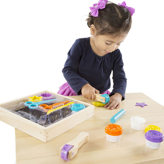 Set de plastilina para moldear y cortar