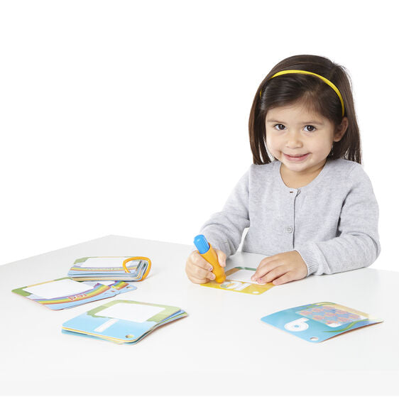 Tarjetas Didácticas Pinta Con Agua Los Numeros