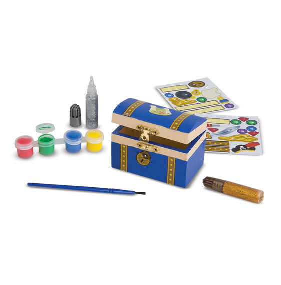 Cofre de pirata para pintar