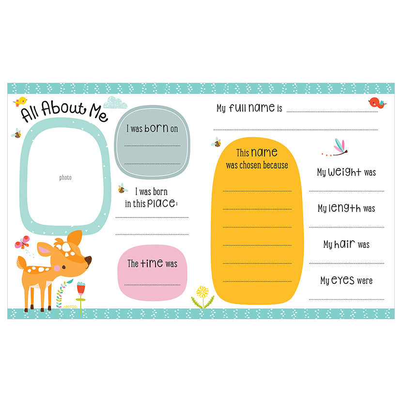 Libro Infantil  My Baby Record Book Petite