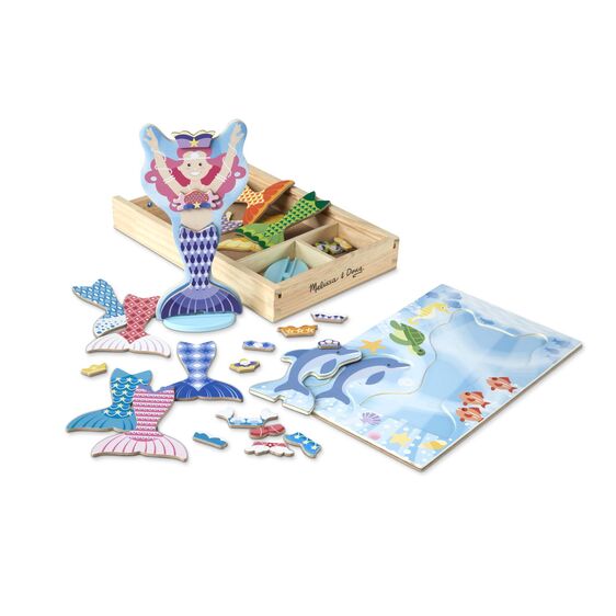 Juego magnético de vestir Sirenas