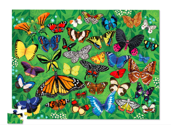 Rompecabezas 100 piezas Mariposas