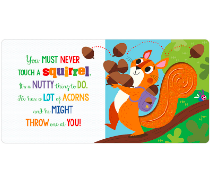 Libro De Texturas Never Touch A Porcupine