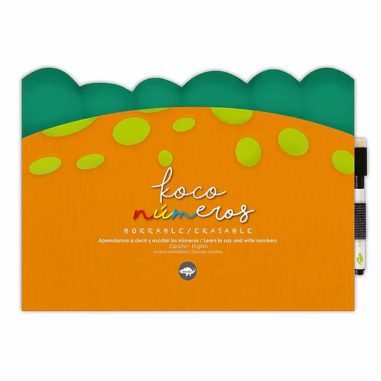 Libro Borrable Koco Números