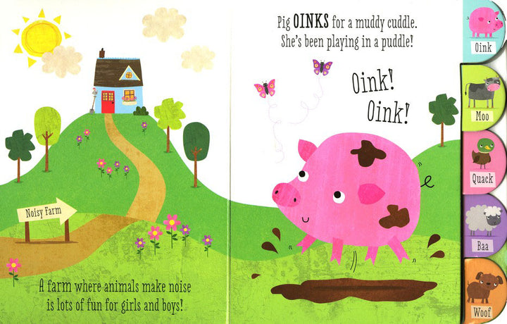 Libro Infantil Tabbed Noisy Farm