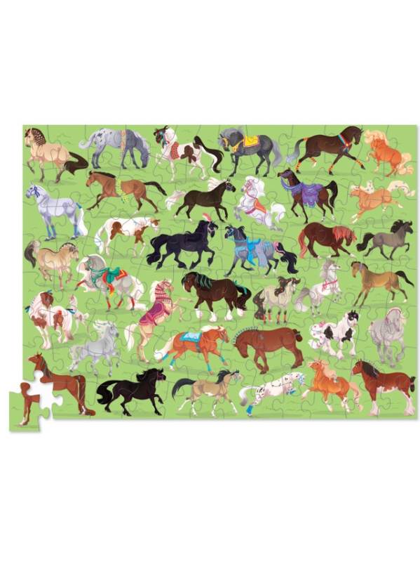 Rompecabezas 100 Piezas Caballos