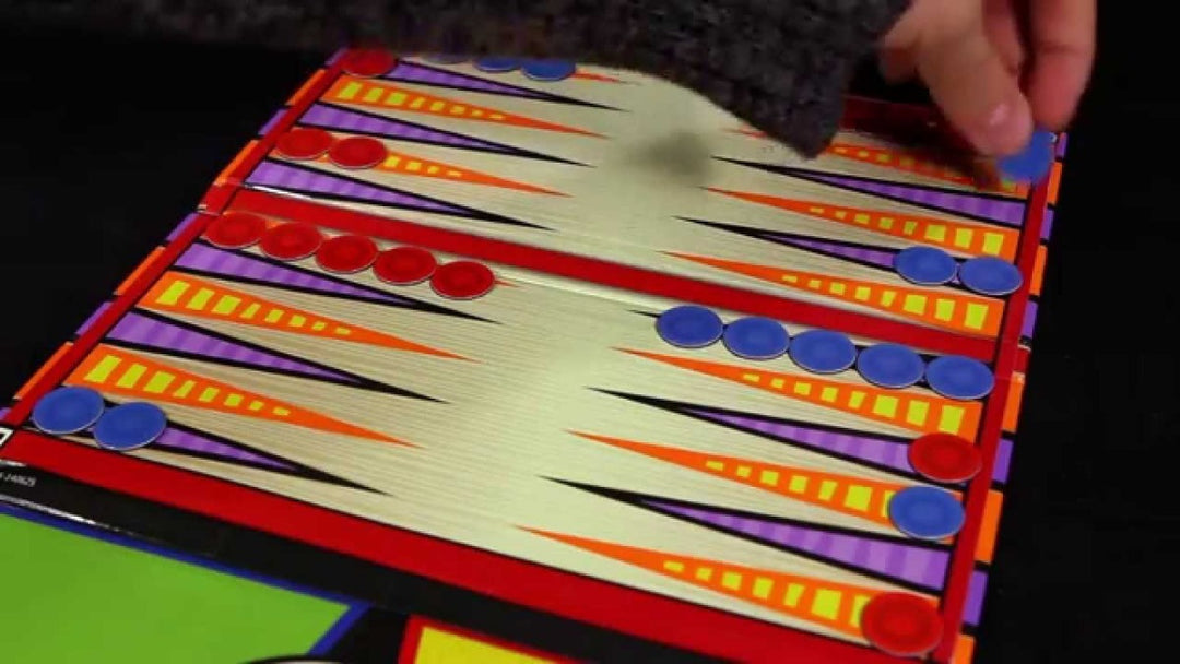 Juego Backgammon magnético