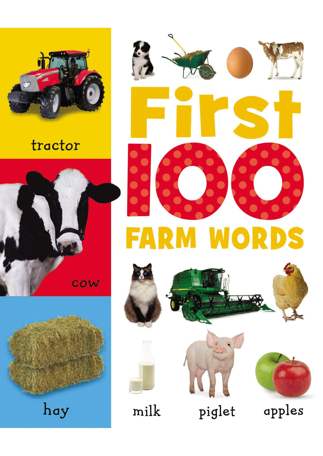 Libro Infantil First 100 Farm Words
