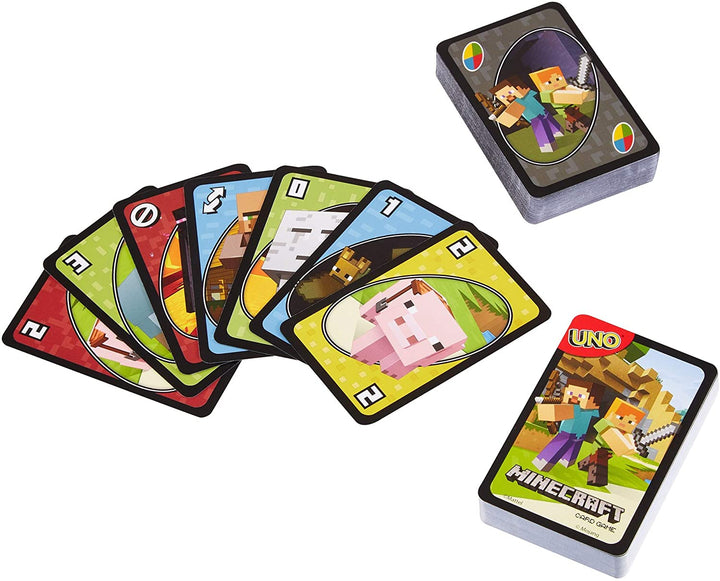 Juego De Mesa Uno Minecraft