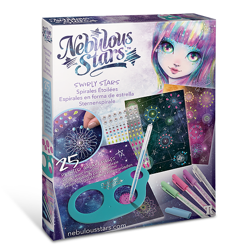 Kit Diseña Espirales en Forma de Estrella
