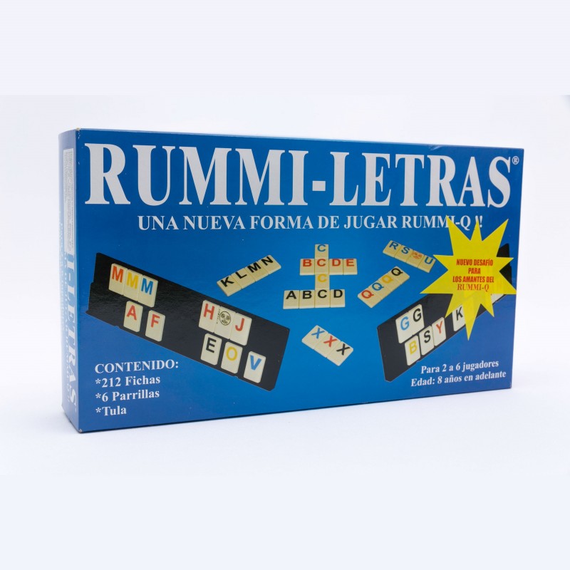 Juego De Mesa Rummi-Letras