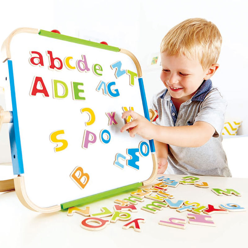 Letras del Abecedario Magnéticas Madera