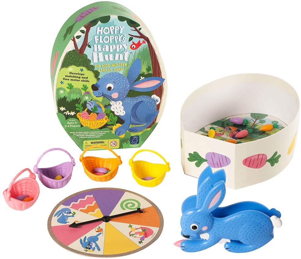 Juego De Mesa Motricidad Pinza Conejito Para Niños