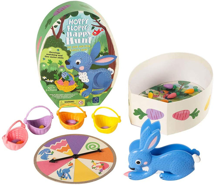 Juego De Mesa Motricidad Pinza Conejito Para Niños
