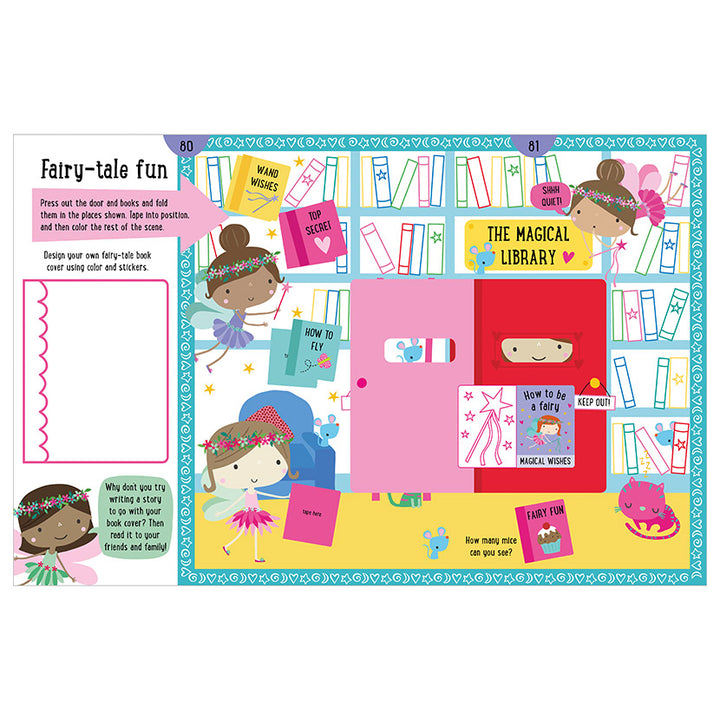 Libro De Actividades Sticker Color Create