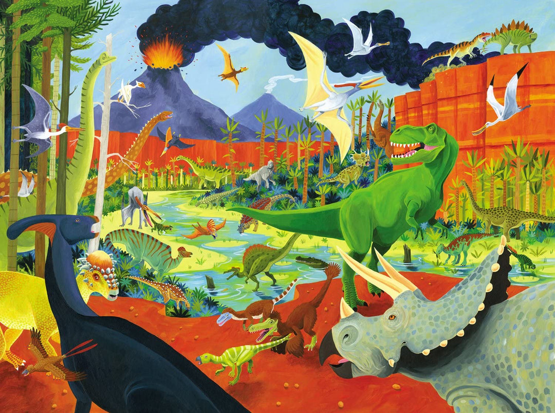 Rompecabezas 300 piezas Dinosaurios
