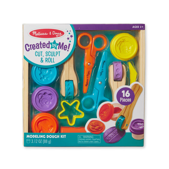 Set de plastilina para moldear y cortar