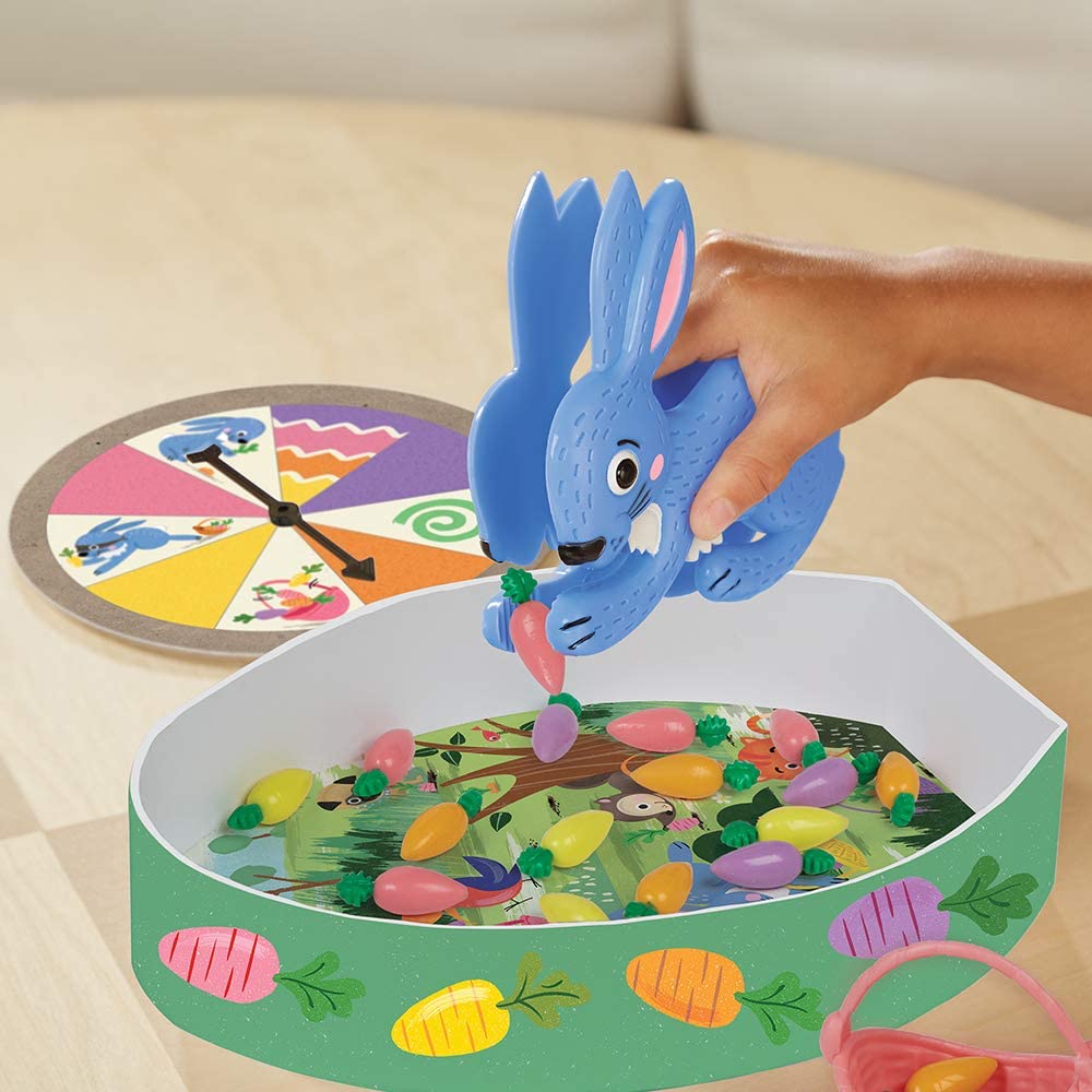 Juego De Mesa Motricidad Pinza Conejito Para Niños