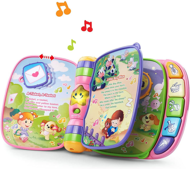 Libro Musical De Rimas Rosado