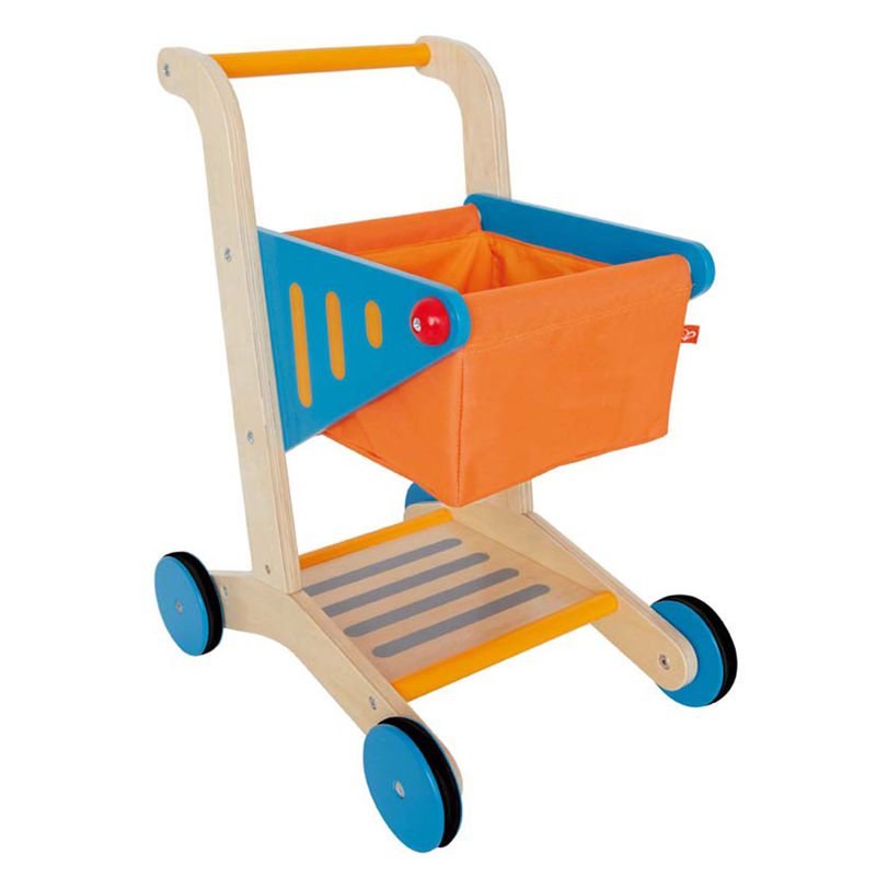 Carrito de Compras de Madera