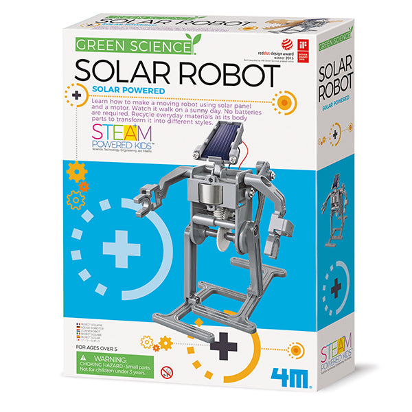 Experimento Robot Energía Solar Ecológico