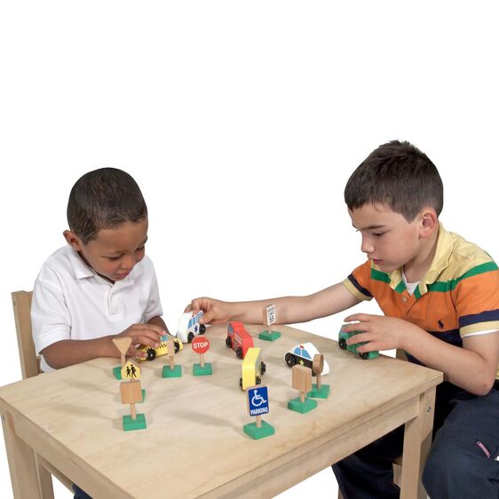 Set vehículos y señales de transito