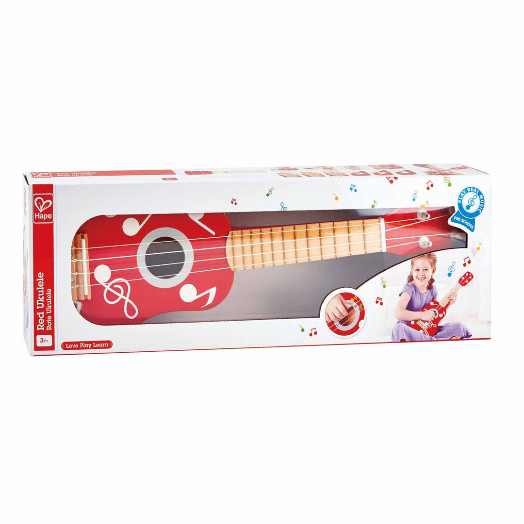 Ukelele Rojo Acústico