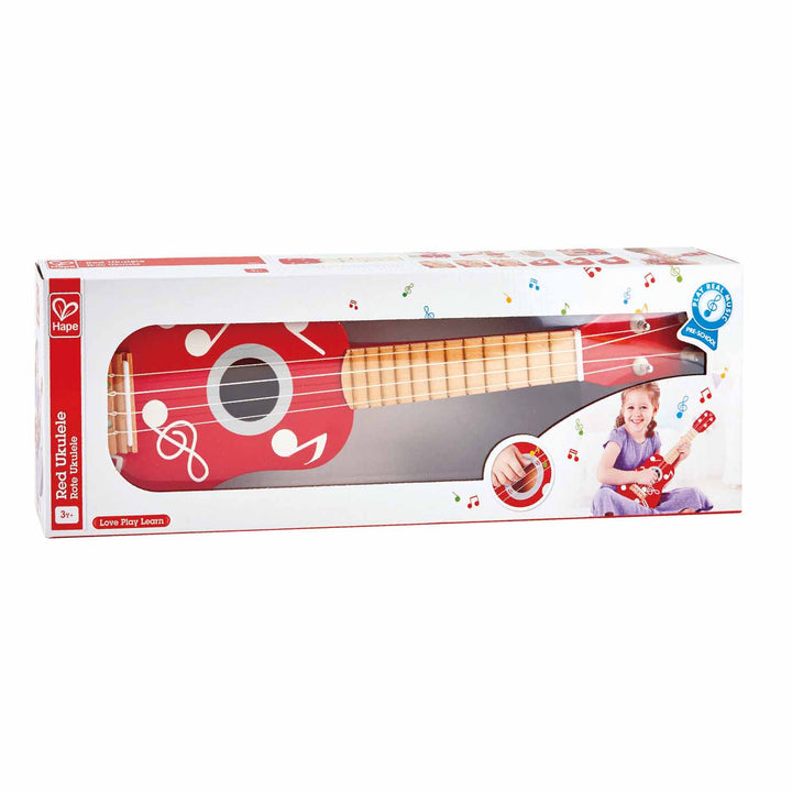 Ukelele Rojo Acústico