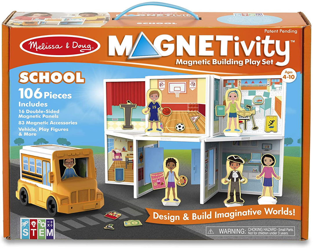 Set De Construcción Magnético El Colegio