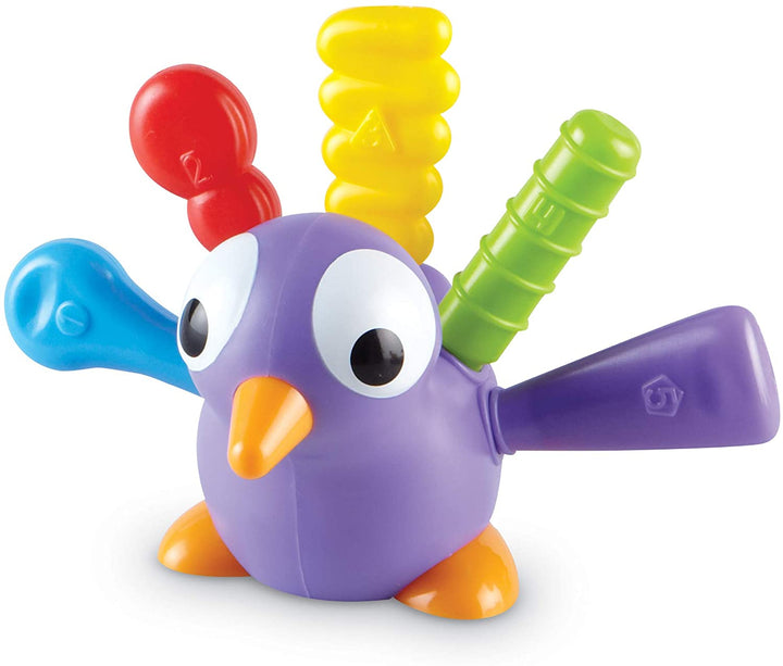 Juego De Motricidad Fina Pedro El Pavo Real Para Niños