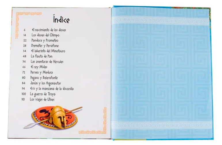 Libro Infantil Historias Mitológicas